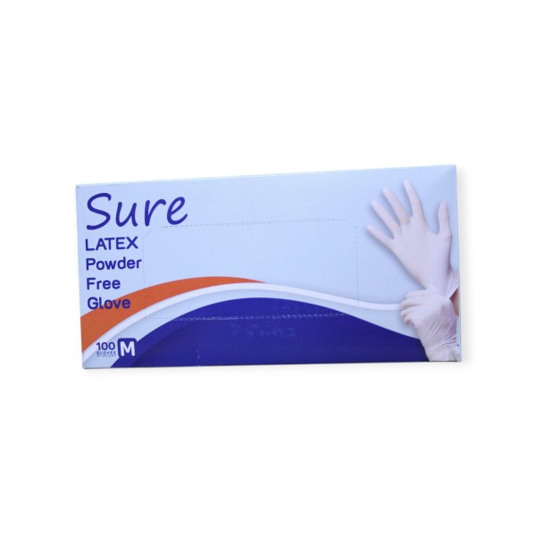 Sure Latex Powder Free Glove