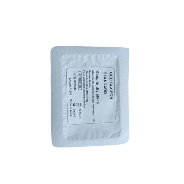Surgical Gel Foam Absorbable sponge Sizes 5×8×1